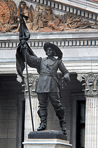 Maisonneuve Statue in Montréal