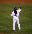 -WorldSeries Game 2- Johnny Cueto dominates (22449461199).jpg