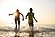 Kids At Indian Ocean Beach Mombasa At Sunrise.jpg