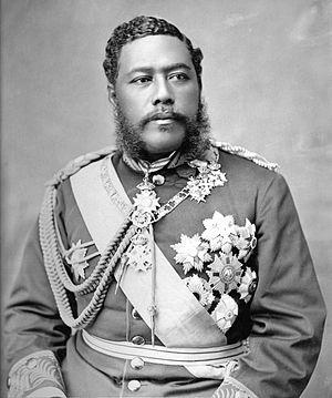 King Kalākaua was the last reigning King of the Kingdom of Hawaii