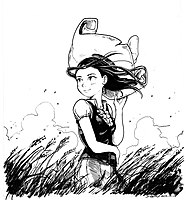 David Revoy - Pepper&Carrot - October Ink Artworks 2017 (week 3) - Graceful.jpg