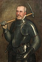 Domenico Brusasorzi (attr) Portrait of Giulio Savorgnan with a pickaxe.jpg